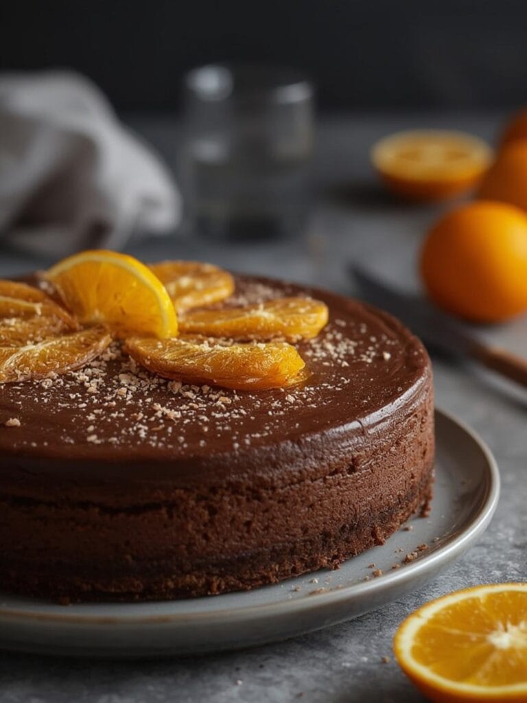 Chocolate Orange Cheesecake